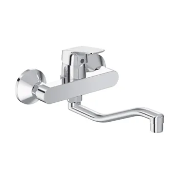 Miscelatore lavello da cucina Ceraflex cromato con bocca girevole codice prod: B5128AA product photo Default L2