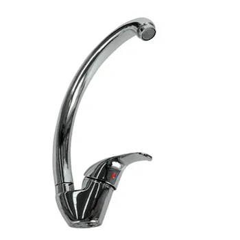 Miscelatore per lavello monocomando con bocca girevole alta codice prod: P106CR0000 product photo Default L2