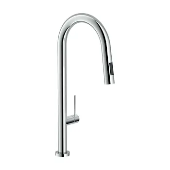 Pop rubinetto cucina con doccia estraibile con bocca girevole codice prod: PO108137CR product photo Default L2