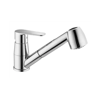 LIME LM183 miscelatore lavello cromato con doccetta estraibile codice prod: LM183CR product photo Default L2