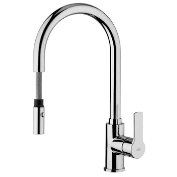 RED RED285 miscelatore lavello cromato bocca estraibile 2getti codice prod: RED285CR product photo Default L2