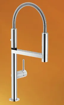 Cucina miscelatore per lavello con doccerra estraibile e bocca alta e girevole codice prod: DSV16338 product photo Foto1 L2