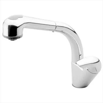 Elfo rubinetto cucina con doccia estraibile a bocca alta codice prod: Z27350 product photo Default L2