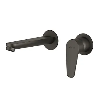 Como miscelatore a parete lavabo nero opaco codice prod: 0000MXCO0714000 product photo Default L2