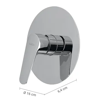 Como miscelatore doccia incasso cromato codice prod: 0000MXCO0413000 product photo Foto1 L2