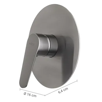 Como miscelatore doccia incasso grigio lucido codice prod: 0000MXCO0481000 product photo Foto1 L2