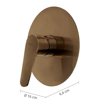 Como miscelatore doccia incasso oro rosa codice prod: 0000MXCO0482000 product photo Foto1 L2