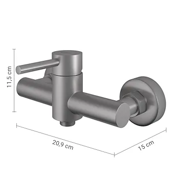Garda miscelatore doccia esterno grigio codice prod: 0000MXGA0638000 product photo Foto1 L2