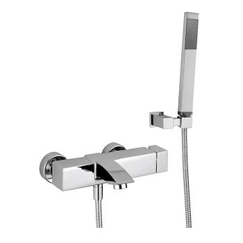 Level miscelatore vasca/doccia con deviatore cromato codice prod: LEC023CR product photo Default L2