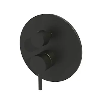 LIGHT miscelatore doccia incasso con deviatore nero opaco codice prod: LIG018NO product photo Default L2