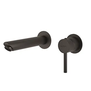 Garda miscelatore lavabo a parete nero opaco codice prod: 0000MXGA0714000 product photo Default L2