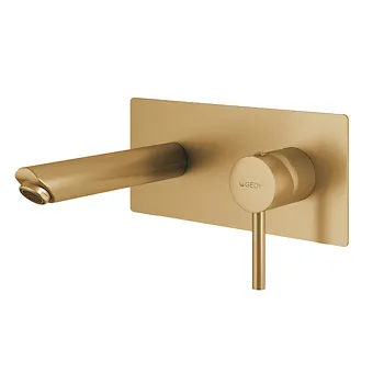 Garda miscelatore lavabo a parete oro opaco codice prod: 0000MXGA0788000 product photo Foto2 L2