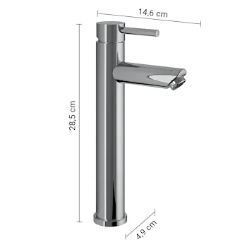 Garda miscelatore lavabo alto cromato codice prod: 0000MXGA0213000 product photo Foto1 L2