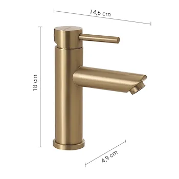 Garda miscelatore lavabo basso oro opaco codice prod: 0000MXGA0188000 product photo Foto1 L2