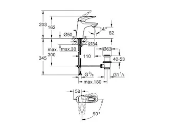 Eurostyle New miscelatore monocomando per lavabo codice prod: 23374003 product photo Foto1 L2