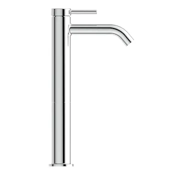 Miscelato lavabo Ceraline cromato senza asta di comando e scarico piletta, con sistema BlueStart codice prod: BD762AA product photo Foto1 L2