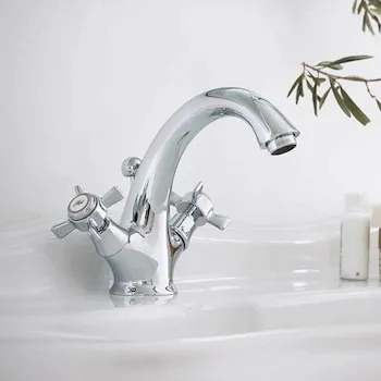 Ritz rubinetto lavabo bicomando cromato codice prod: RI49118/6CR product photo Foto2 L2