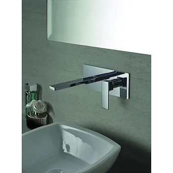 Elle-effe rubinetto lavabo a parete codice prod: EL105CR product photo Foto2 L2