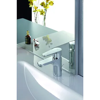 Green rubinetto lavabo monoleva con piletta codice prod: GR075CR product photo Foto1 L2