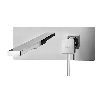 Level miscelatore incasso lavabo completo a parete cromato codice prod: LEA104CR product photo Default L2