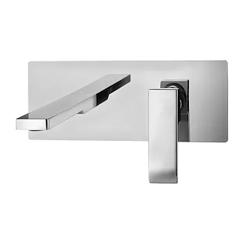 Level miscelatore incasso lavabo completo a parete cromato codice prod: LES105CR product photo Default L2