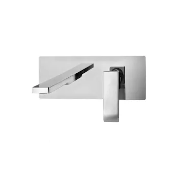 Level miscelatore incasso lavabo completo a parete satinato codice prod: LES105ST product photo Default L2