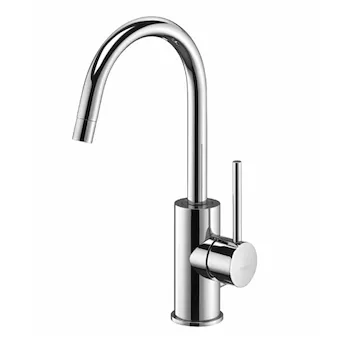 Light rubinetto lavabo monoleva a bocca alta e girevole codice prod: LIG078CR product photo Default L2