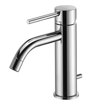 Light rubinetto lavabo monoleva con piletta codice prod: LIG075CR product photo Default L2