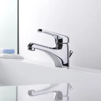 NETTUNO miscelatore lavabo cromato con piletta codice prod: NT075CR product photo Default L2