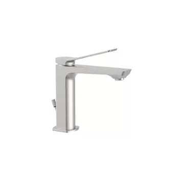 Tilt rubinetto miscelatore lavabo satinato con scarico automatico 1"1/4G codice prod: TI075ST product photo Default L2