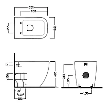 Bianca bidet a terra bianco lucido monoforo codice prod: Y1V901 product photo Foto1 L2