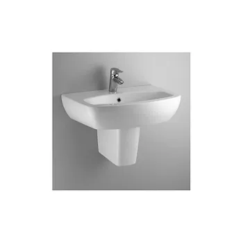 Donatello semicolonna per lavabo bianco lucido codice prod: J494501 product photo Default L2