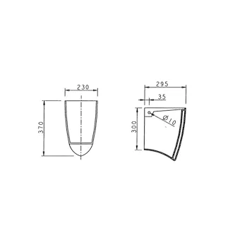 Novella semicolonna per lavabo bianco lucido codice prod: J060600 product photo Foto1 L2