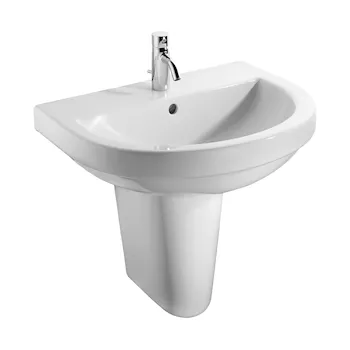 Washpoint lavabo 1 foro 70x48 bianco europeo codice prod: R3190001 product photo Default L2