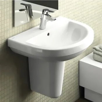 Washpoint lavabo 1 foro 70x48 bianco europeo codice prod: R3190001 product photo Foto1 L2