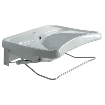 Leone lavabo mensola monoforo 70x61 bianco lucido codice prod: 4018 product photo Default L2