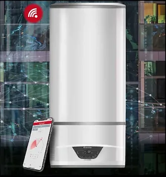 Scaldabagno elettrico Lydos Hybrid pompa di calore Wi-Fi 80 litri codice prod: 3629064 product photo Foto3 L2