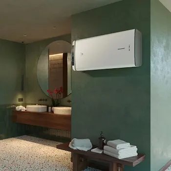 Velis Pro Dry wifi scaldacqua elettrico murale 80 lt. doppio serbatoio ad accumulo codice prod: 3100909 product photo Foto4 L2