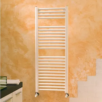 Scaldasalviette quom eco 80x60 interasse 570mm bianco codice prod: ECO 80-60 product photo Default L2