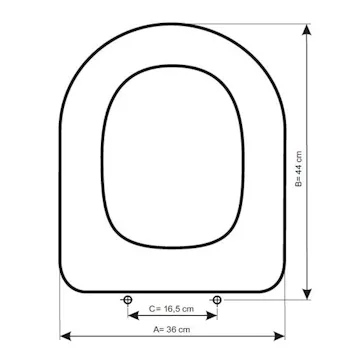 Ceramica Dolomite Clodia sedile bianco codice prod: D130E product photo Foto1 L2