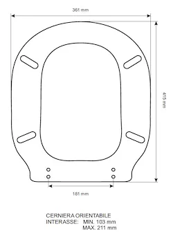 Ceramica Globo Modi sedile wc platinum poliestere colato bianco codice prod: GLB50P product photo Foto5 L2