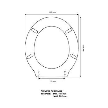 Ceramica globo paestum sedile new platinum poliestere colato bianco europa codice prod: GLB56P product photo Foto4 L2