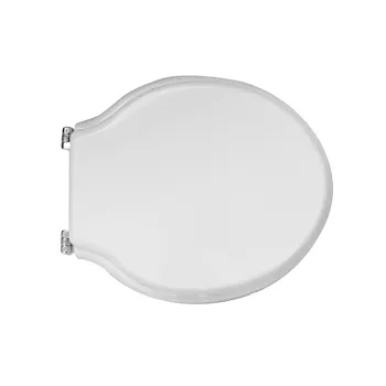 Ceramica Globo Paestum sedile wc new platinum poliestere colato bianco codice prod: GLB56P product photo Foto1 L2