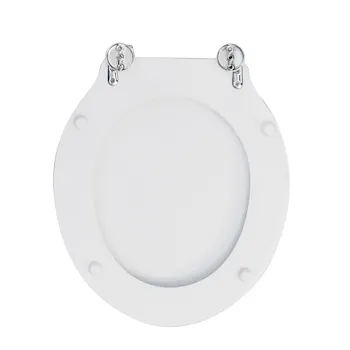 Ceramica Globo Paestum sedile wc new platinum poliestere colato bianco codice prod: GLB56P product photo Foto2 L2