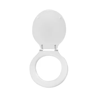 Ceramica Globo Paestum sedile wc new platinum poliestere colato bianco codice prod: GLB56P product photo Foto3 L2