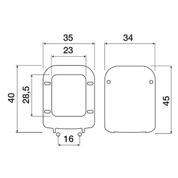 Conca sedile wc champagne con cerniere in acciaio bianco codice prod: IDS14P/C product photo Foto1 L2