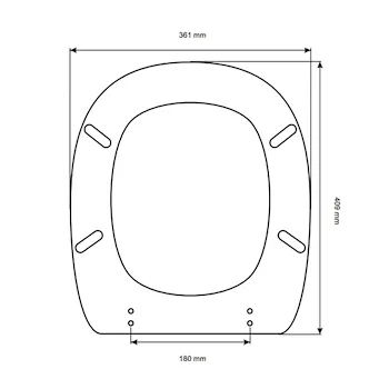 Ginori 500 sedile bianco codice prod: D247 BCO product photo Foto2 L2