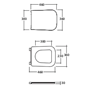 Stone sedile wc rallentato bianco codice prod: ST022BI product photo Foto1 L2