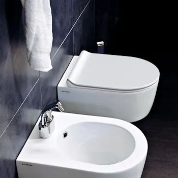 Link sedile wc slim sgancio rapido termoindurente bianco codice prod: LKCW09 product photo Foto1 L2