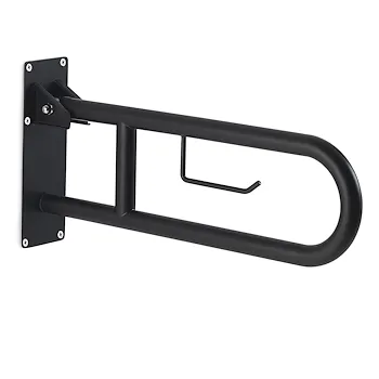 SNUG appoggio ribaltabile portarotolo nero opaco codice prod: 000056571400000 product photo Default L2